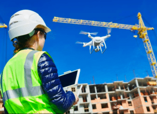 How Drones are Revolutionizing High-Rise Construction Drone in Construction