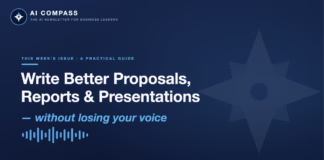 How to Use AI to Write Better Business Proposals, Reports, and Presentations — Without Losing Your Voice