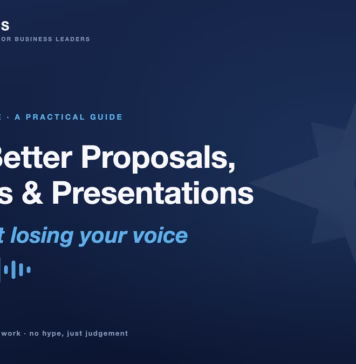 How to Use AI to Write Better Business Proposals, Reports, and Presentations — Without Losing Your Voice