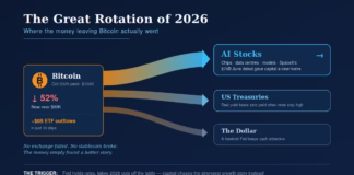 Bitcoin’s biggest competitor in 2026 isn’t gold. It’s AI.