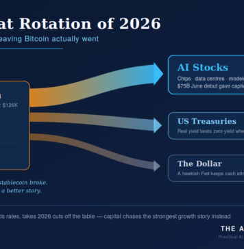 Bitcoin’s biggest competitor in 2026 isn’t gold. It’s AI.
